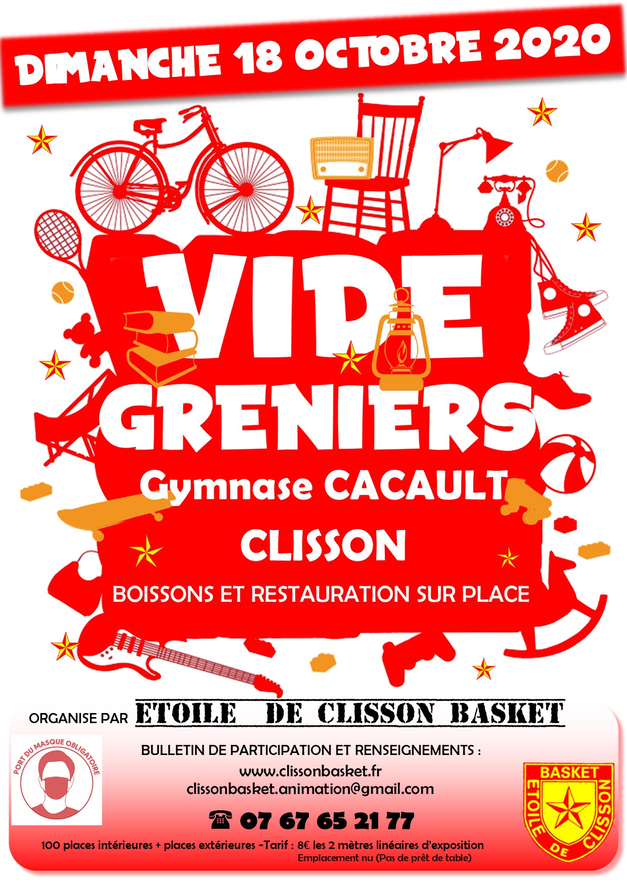 Vide Grenier De La Confluence Bouchemaine 2022